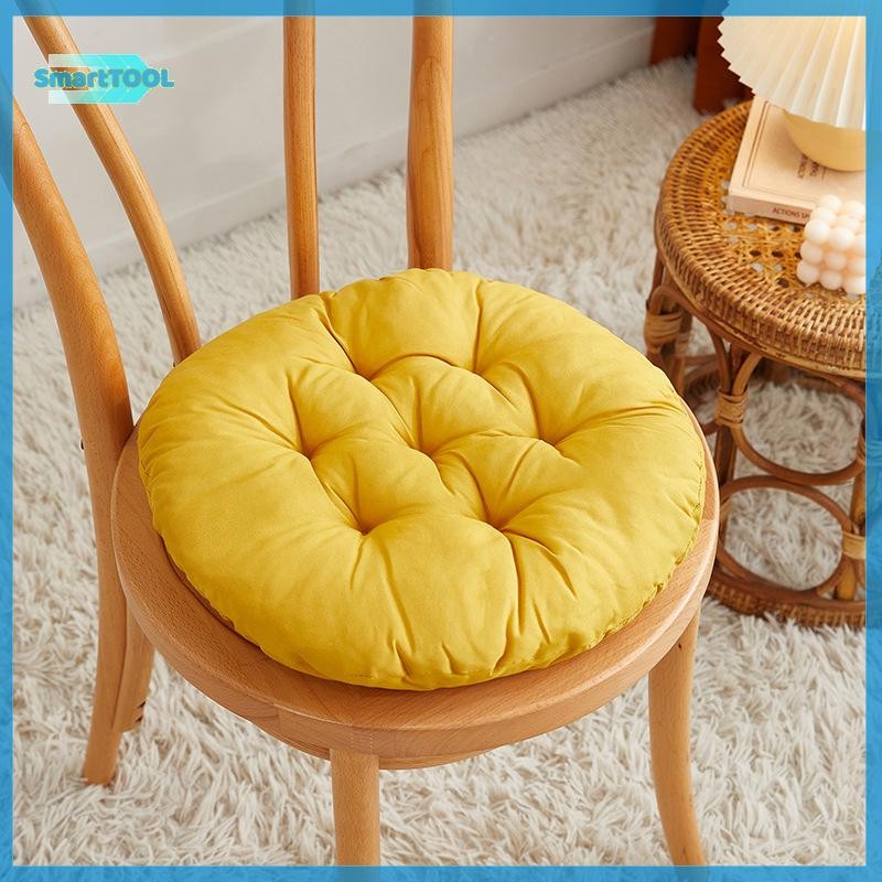 UTZN> เบาะสํานักงานเก้าอี้เบาะสีรอบเบาะฤดูหนาวความอบอุ่นเบาะครัวเรือนรับประทานอาหารโซฟาที่นั่ง เบาะ สตูลนักเรียนก้นเบาะใ