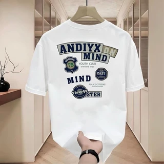 เสื้อยืดผู้ชายเท่ๆ คอกลม-แขนสั้น สกรีนลายวินเทจสุดฮิต เสื้อยืดสตรีทแฟชั่นเมกาเท่ๆ เสื้อวินเทจ โอเวอร์ไซส์ สีดำเท่ๆ