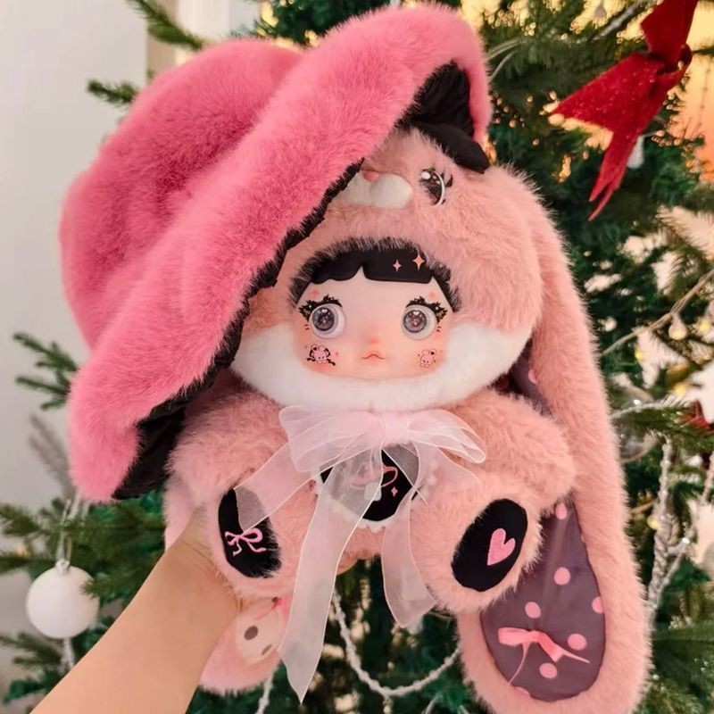 Nommi ข้าวเหนียว-หมวกเห็ด 400% V2 Series กล่องปริศนาตุ๊กตาทํามือของขวัญน่ารัก