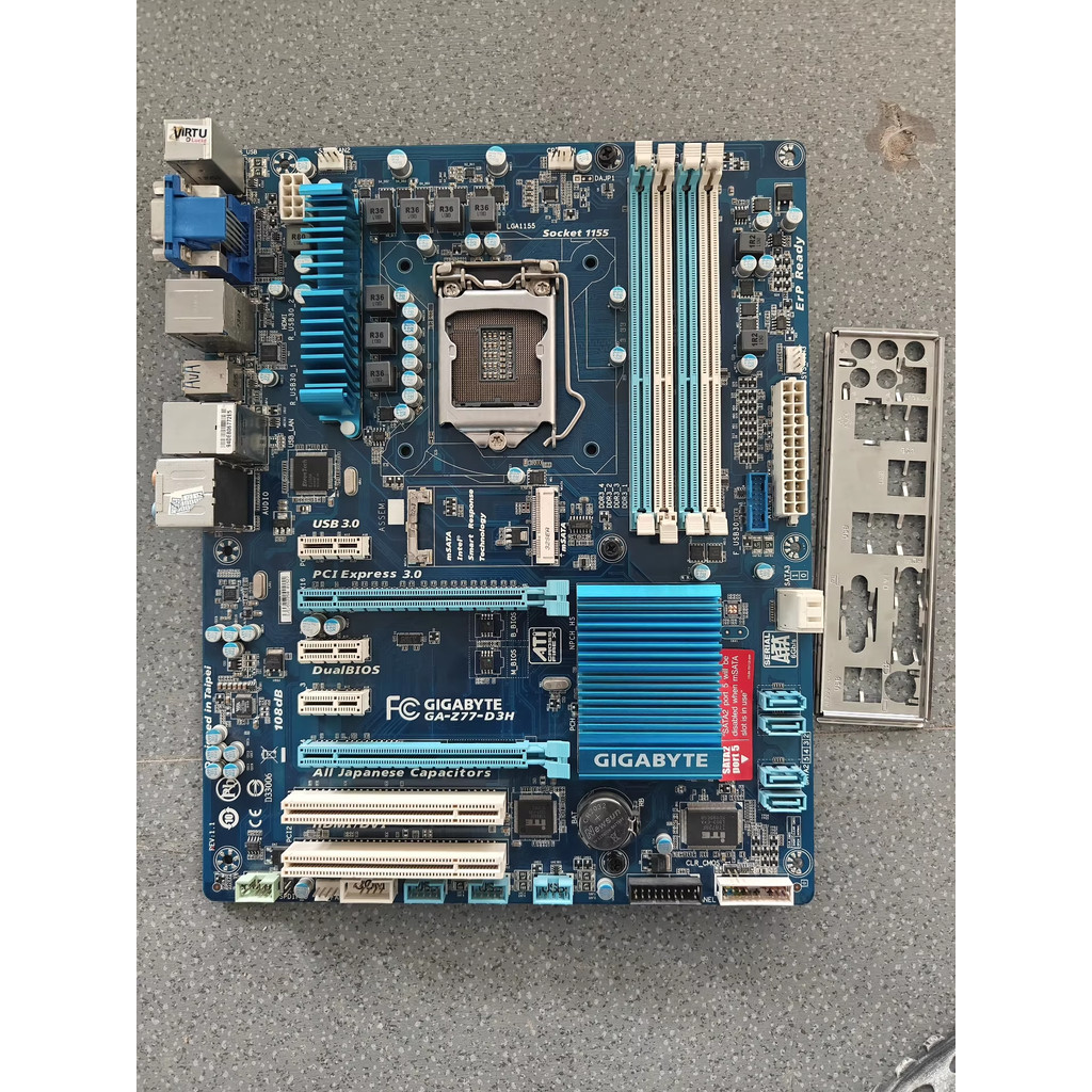 เมนบอร์ด Gigabyte GA-Z77-D3H LGA 1155 DDR3