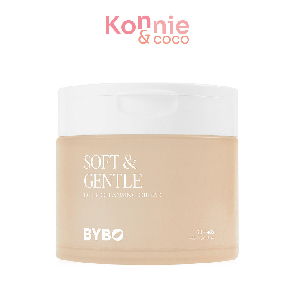 BYBO Soft & Gentle Deep Cleansing Oil Pad 200g บายโบ คลีนซิ่งออยล์แบบแผ่น.
