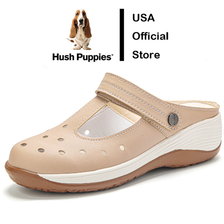 Hush Puppies รองเท้าผู้หญิง รองเท้าผู้หญิงฤดูร้อนของ เรือ รองเท้าส้นแบน ผู้หญิง