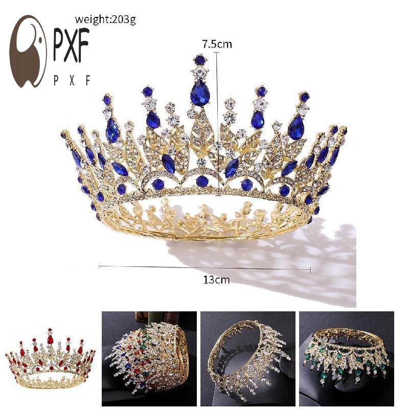 ราชินีเครื่องประดับผมคานผ้าโพกศีรษะขายดีโลหะผสมฝังเพชรเจ้าสาวอุปกรณ์จัดงานแต่งงาน - รูปที่ 5