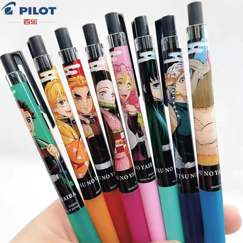 Japan PILOT PILOT PILOT Demon Slayer Limited Edition JUICE UP ปากกาเจลสีดํา 0.4 Ganlu Temple Muichiro