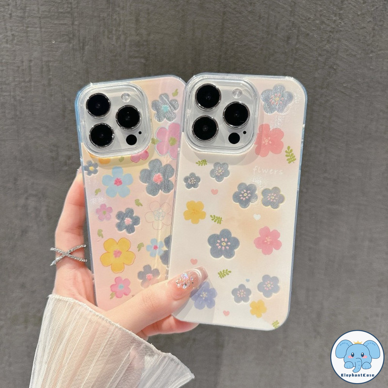 เคสดอกไม้สดน่ารักโรแมนติก เคสไอโฟน13 เคส IPhone 17 air 16 13 11 14 15 12 Pro Max XR X XS Max 16 8 7 15 Plus SE 2020