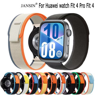 Band สําหรับ Huawei Watch Fit 4 Pro Nylon Watch Bracelet Wat…