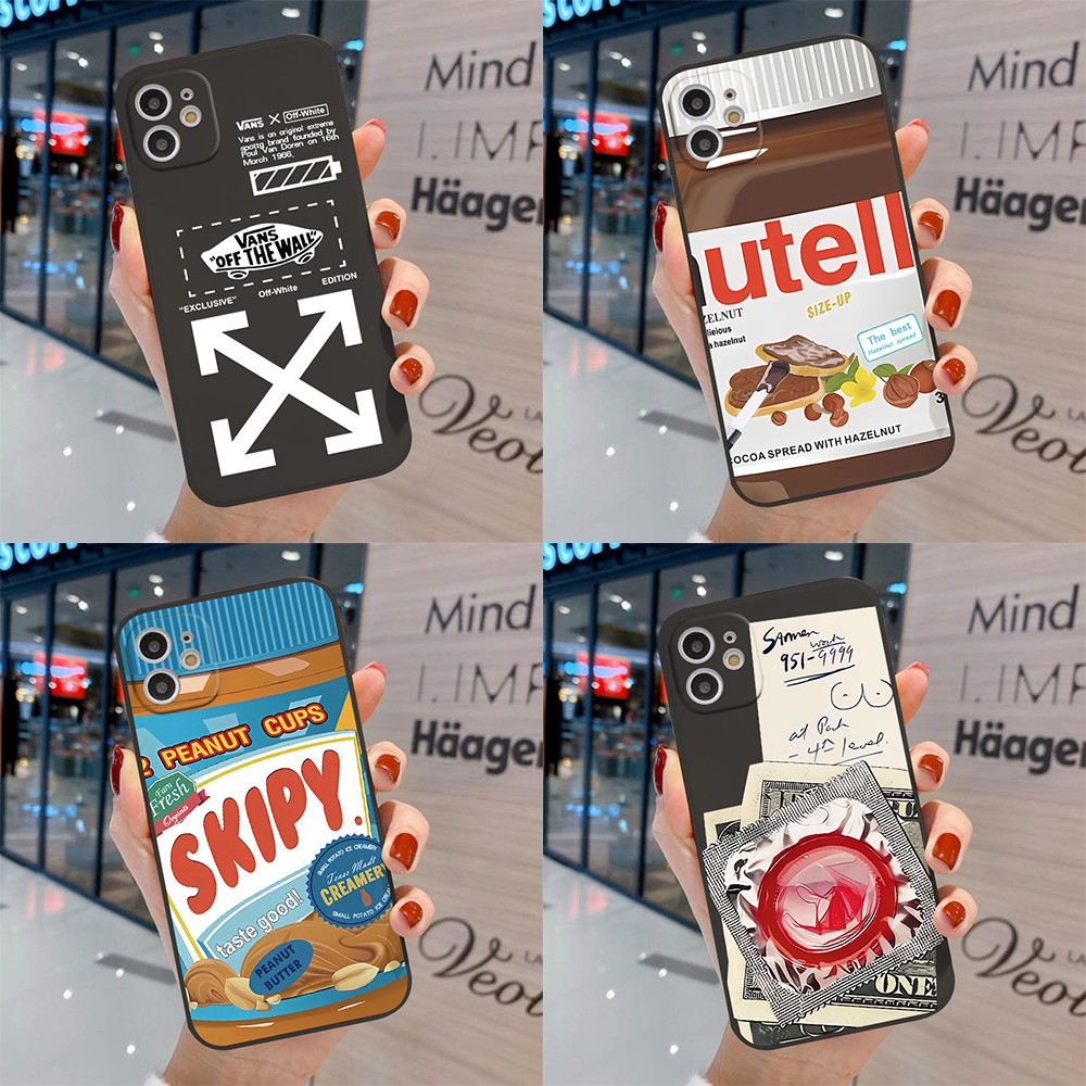 เคสโทรศัพท์สีดำ for Samsung A55 A56 5G A36 A35 A34 A53 A54 A32 A26 A25 A24 A23 A22 A16 A15 A14 A06 A05 S24 S23 S22 Ultra