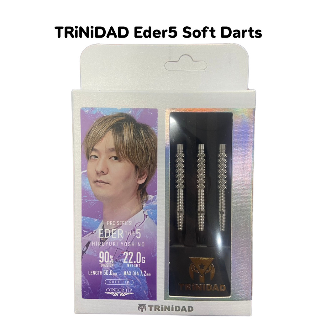 ลูกดอกปาเป้า TRiNiDAD Eder 5 Soft Darts 22g