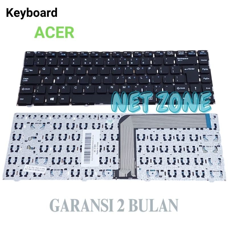 Acer Aspire One 14 Z1402 Z1401 Z1401-N2940 Z1401-C283 -NZONE คีย์บอร์ด