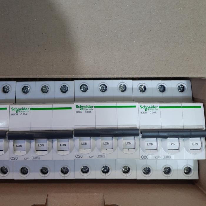 SCHNEIDER Mcb schnider ik60n ik60a 3p 6a 10a 16a 20a ราคาเดิม