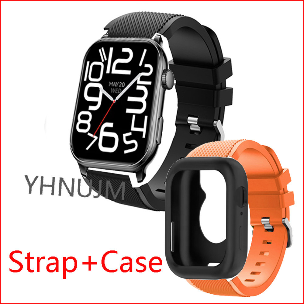 เคส PH Life HR5s สมาร์ทนาฬิกาป้องกันเปลือกกันชนสําหรับ PH Life HR5s Smartwatch สายคล้องซิลิโคนกีฬานาฬิกาสายรัดข้อมือสร้อยข้อมืออุปกรณ์เสริม