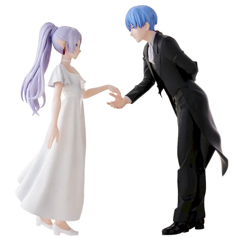 Anime Frieren Himmel figure Frieren Himmel action figure Frieren Himmel ball gown figurine PVC Model