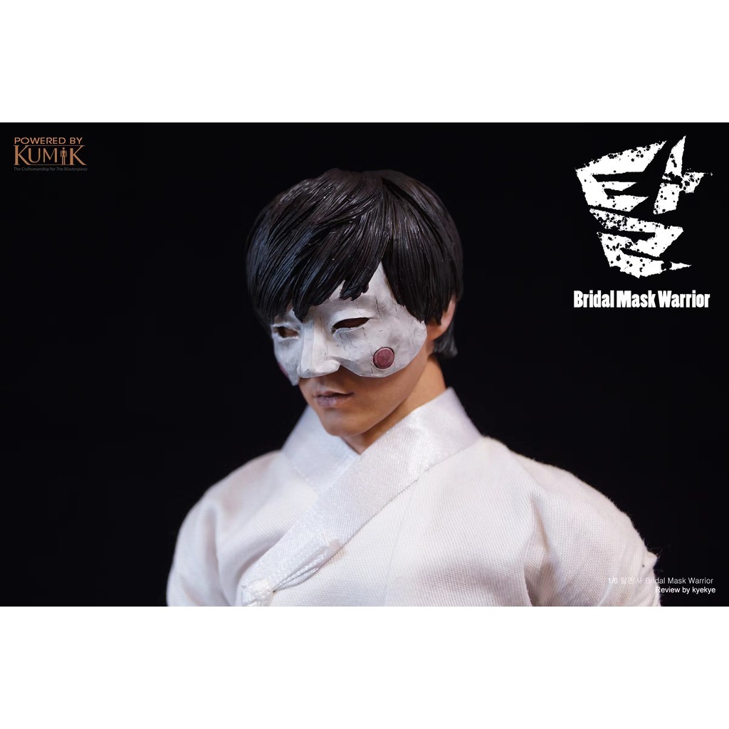 [Premium] KUMIK 1/6 Man Bride Mask Zhu Yuan KMF23-TAL006 Action Figure Model