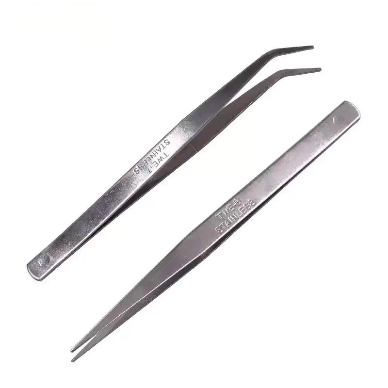 ปากคีบสแตนเลส ฟอร์เซป ปากแหลม / ปากงอ Stainless Steel Tweezers thumbnail 3