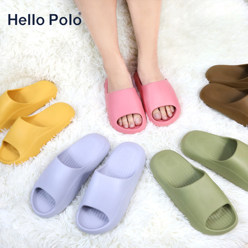 Hello Polo รุ่น HP8004 รองเท้าแตะลําลอง รองเท้าสุขภาพ รองเท้าแฟชั่น EVA ลายอุ้งเท้าแมว กันลื่น แฟชั่น นุ่ม ผู้หญิง ราคา ถูกที่สุด ดีลบีเคเค แกลเลอรีภาพที่ 7