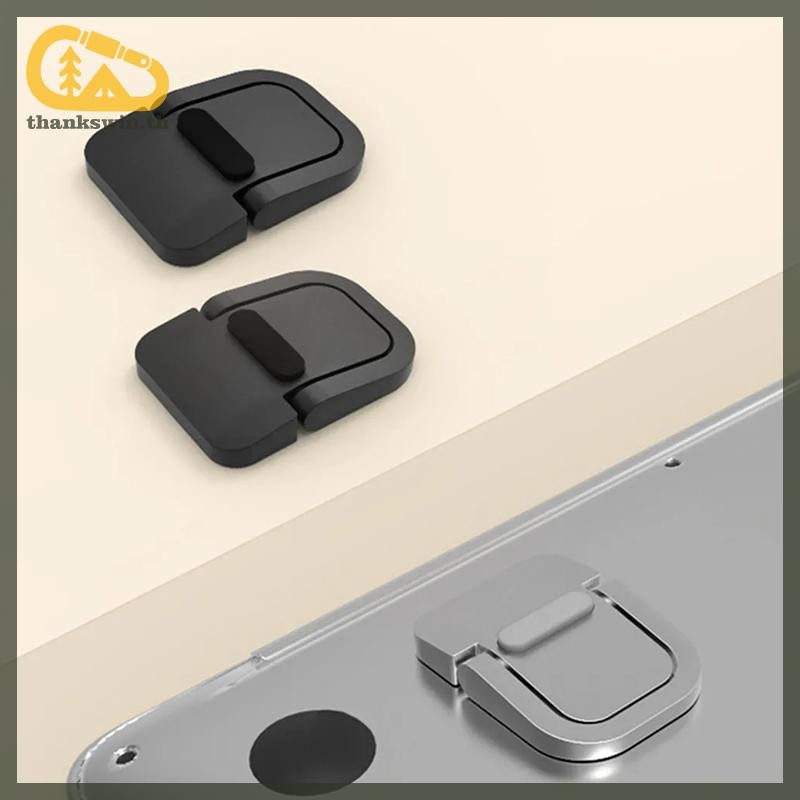 Thankswin 2 ชิ้นขาตั้งแล็ปท็อปพับที่มองไม่เห็นแล็ปท็อป Riser สําหรับ MacBook โน้ตบุ๊ค Cooling Holder th