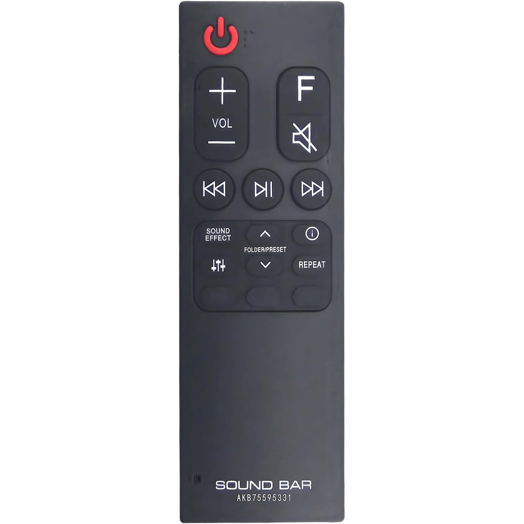 ลูกชาย75595331 เปลี่ยนรีโมทสําหรับ LG Sound Bar SPL5B-W SPH4B-W SL5Y SL4Y SL7Y SN7CY SN6Y SL6Y SPH4B