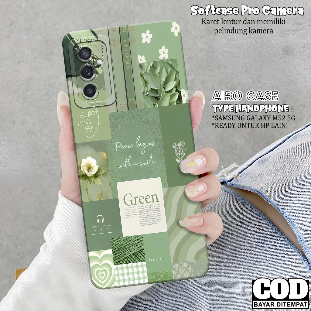 เคส HP SAMSUNG GALAXY M52 5G - SAMSUNG GALAXY M52 5G Softcase - ASTHETIC Fashion Case - SAMSUNG GALA