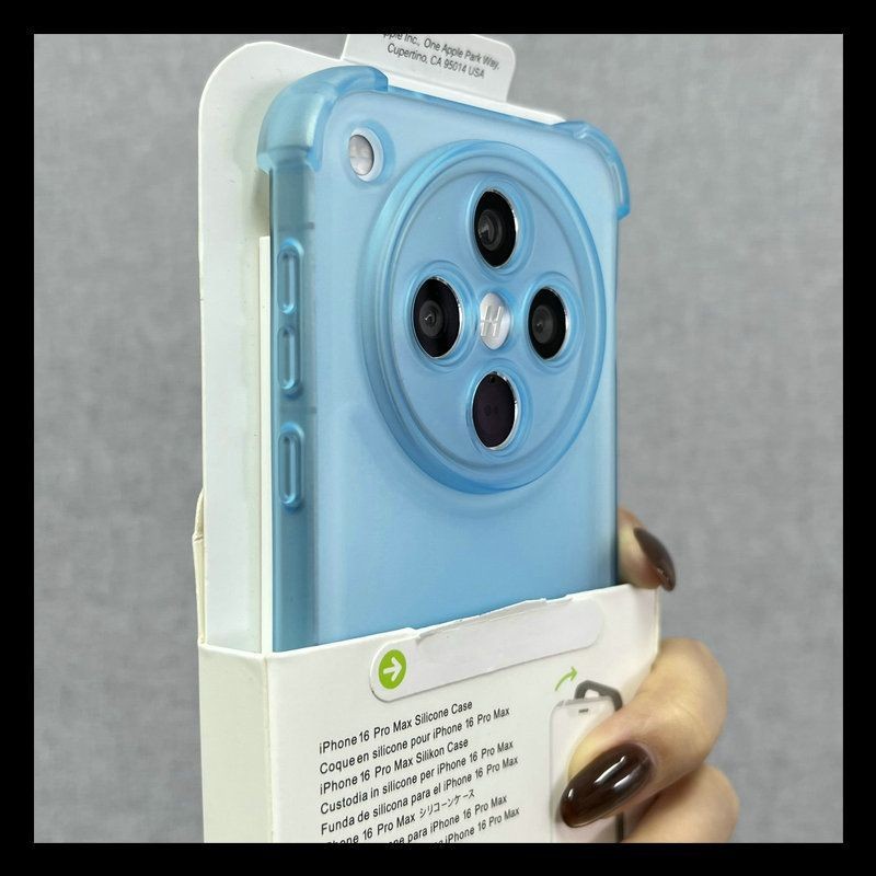 ถุงลมนิรภัยกันกระแทก Matte Soft เคสป้องกันโทรศัพท์สําหรับ Oppo Find X8Pro X8S + Plus X8 X7 Ultra โปร่งแสงซิลิโคน Cove กันชน - รูปที่ 6