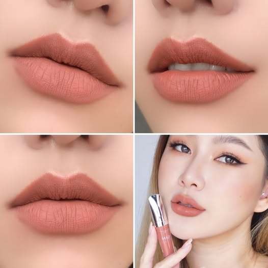 MYCA [ของแท้100%] MYCA MATTE เบอร์ R1 ไมก้า ลิปสติกครีมเนื้อแมท สีส้มนู้ด ไม่ติดแมส ลิปติดทนกันน้ำนาน 12 ชั่วโมง
