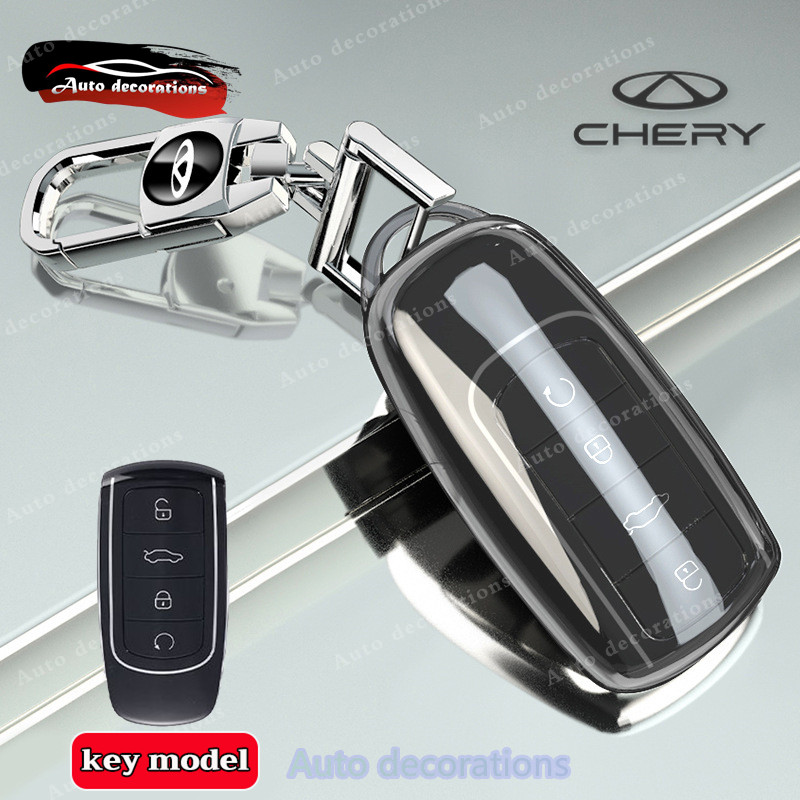 Chery โปร่งใสสําหรับ Chery JAECOO J7 C5 EV omoda E5 tiggo 7pro/8pro omoda 5 กรณีพวงกุญแจ