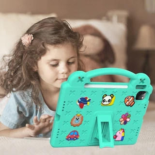 EVA Kids เคส สำหรับ ไอแพด 9.7 Air 2 3 10.5 10.2 Gen 7 8 9 10 Air 4 5 6 7 Pro 11 2021/22 A16 min 6 7 Pro 12.9 2021/22/18