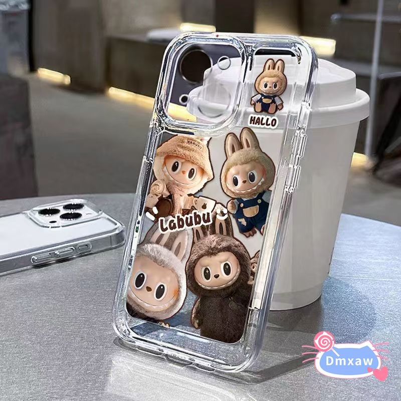 แฟชั่นการ์ตูน LABUBUเคสโทรศัพท์สําหรับRealme GT7 GT6 GT 6T Master Editionหมายเหตุ 50 GT5 GT2 Pro GT 