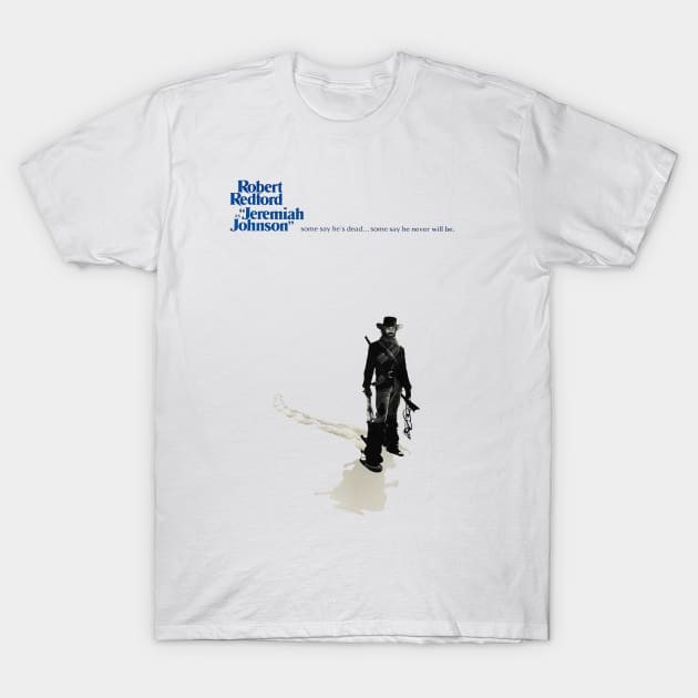 เสื้อยืด Vintage Jeremiah Johnson Movie Poster T-Shirt แท้ Cotton 100% เซ็กซี่ ไม่ย้วย แขนสั้น