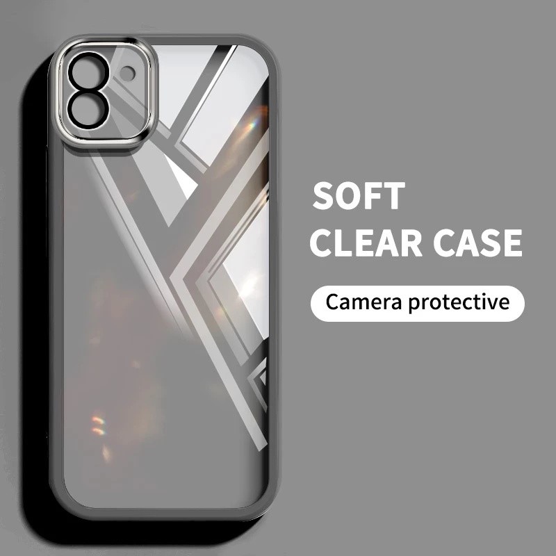 SAMSUNG เคสโทรศัพท์สําหรับSamsung Galaxy A07 A17 A06 A16 A26 A36 A56 A15 A35 A55 กรณีป้องกันกล้องFalling Clear Soft Cover - รูปที่ 4