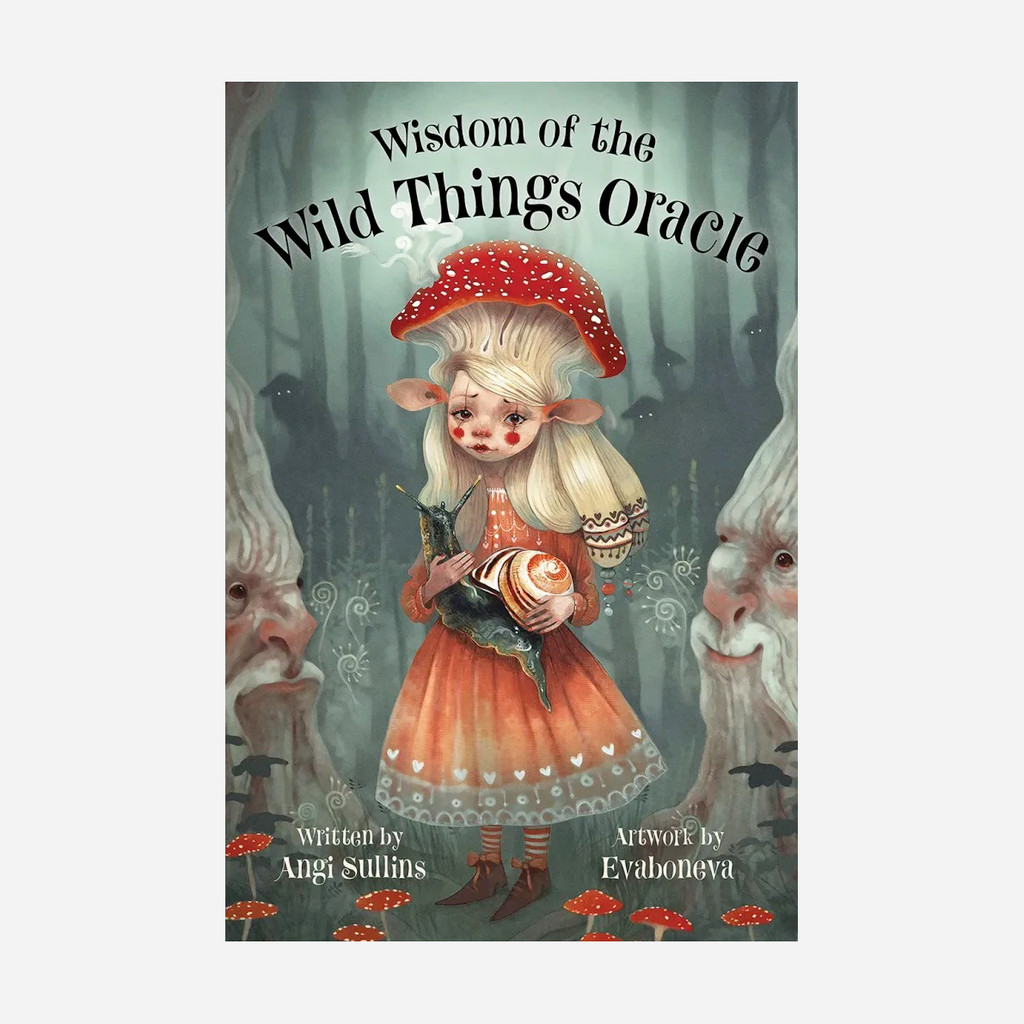 นําเข้าภูมิปัญญาสัตว์ป่า Oracle Card Wisdom Wild Things Oracle