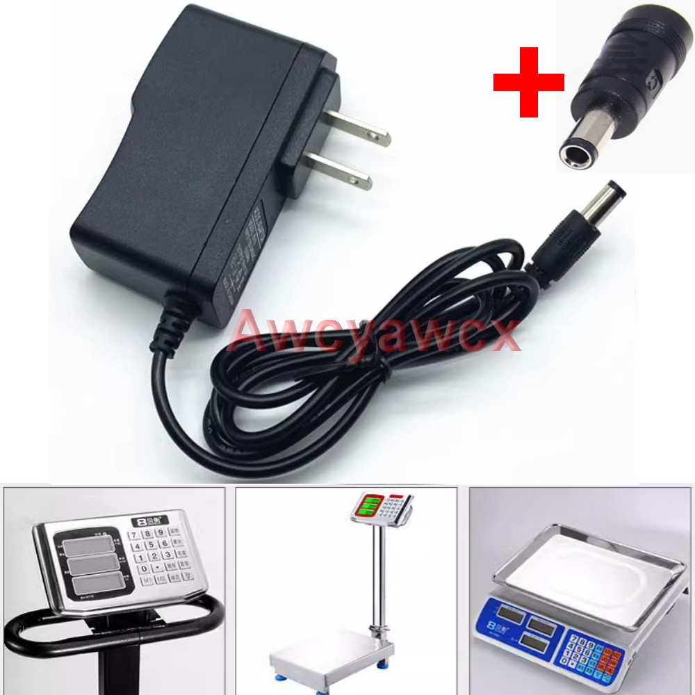 6V 500mA 1000mA 0.5A 1A AC DC charger adaptor สําหรับทั่วไป Master digital Scale ราคาคอมพิวเตอร์ universal อัจฉริยะดิจิตอลอิเล็กทรอนิกส์แบตเตอรี่ 4V 6V ปลั๊กแหล่งจ่ายไฟ