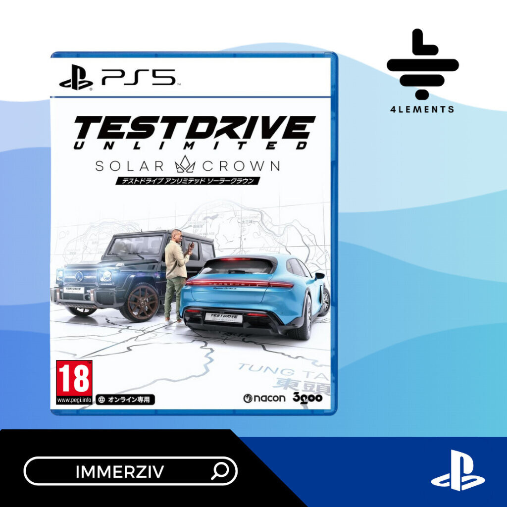 (พร้อมส่ง) PS5 TEST DRIVE UNLIMITED: SOLAR CROWN (R2/EU) (GAME) (ENG)