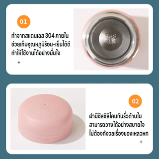 กระบอกน้ำ 150ML แก้วน้ำ แก้วกาแฟ แก้วเก็บความร้อนความเย็น กระติกน้ำสุญญากาศ ขวดน้ำแบบพกพา เก็บอุณหภูมิได้ยาวนาน