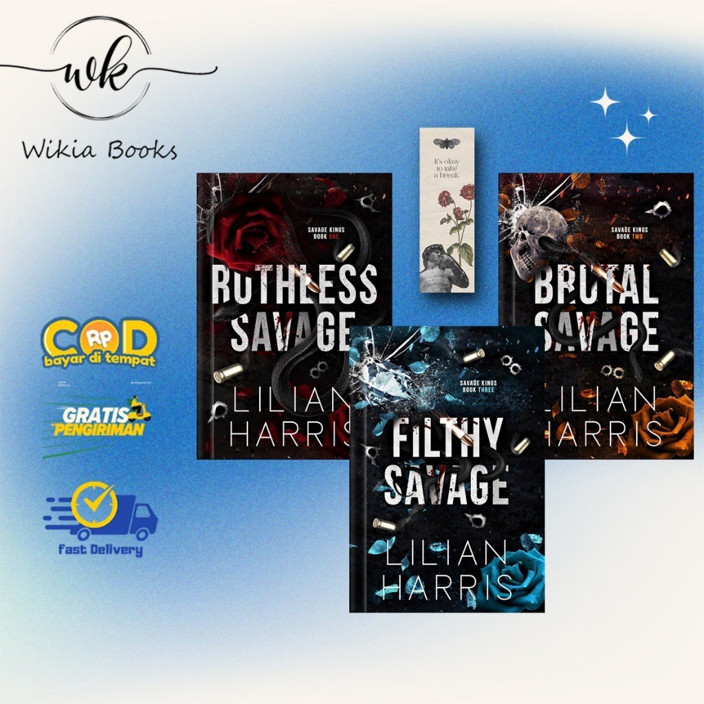 Savage Kings (ชุดหนังสือ 4 เล่ม) Savage หยาบคาย | ป่าโหดโหดโหดโหด | Filthy Savage โดย Lilian Harris