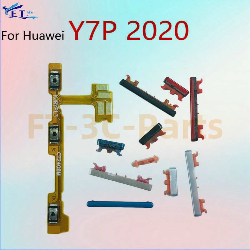 สําหรับ Huawei Y7p 2020 เปิดไฟสวิตช์ปรับระดับเสียง flex เปลี่ยน