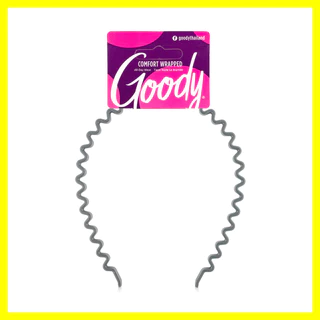 Goody Zigzag Headband 1pc กู้ดดี้ ที่คาดผม ทรงซิกแซ็ก.