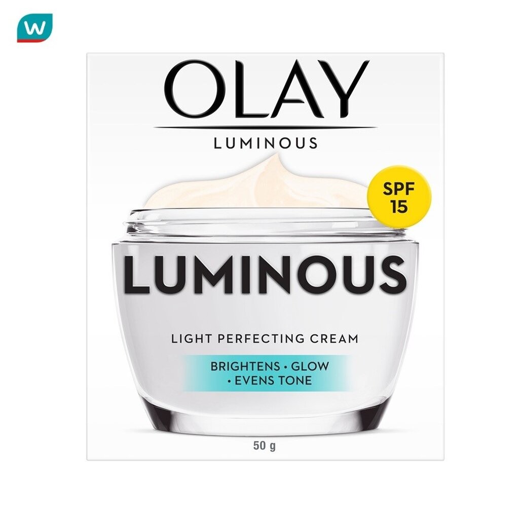Olay โอเลย์ ลูมินัส ไลท์ เพอร์เฟคติ้ง ครีม เอสพีเอฟ 15 50 กรัม
