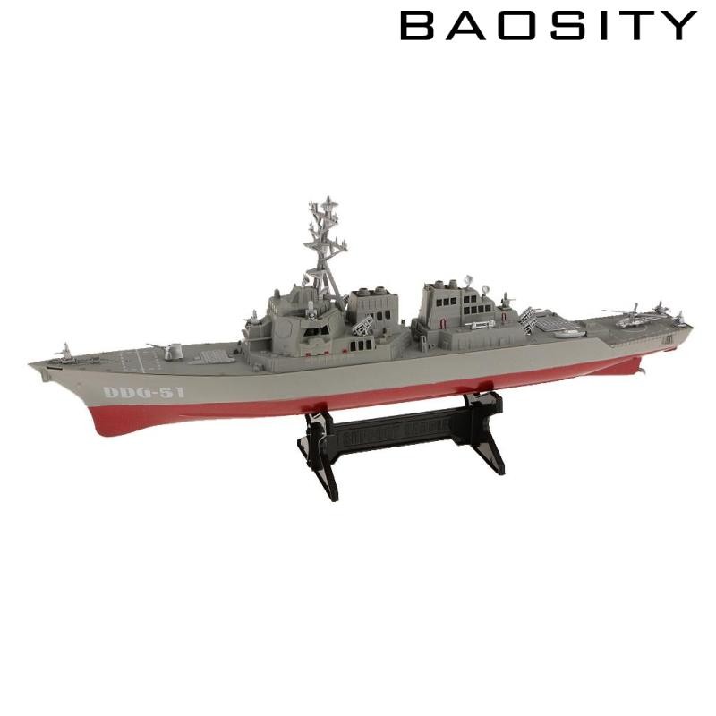 [Baosity] 1/350 Scale Warships Model Toys Collectible Battle Warship Boat Cruiser