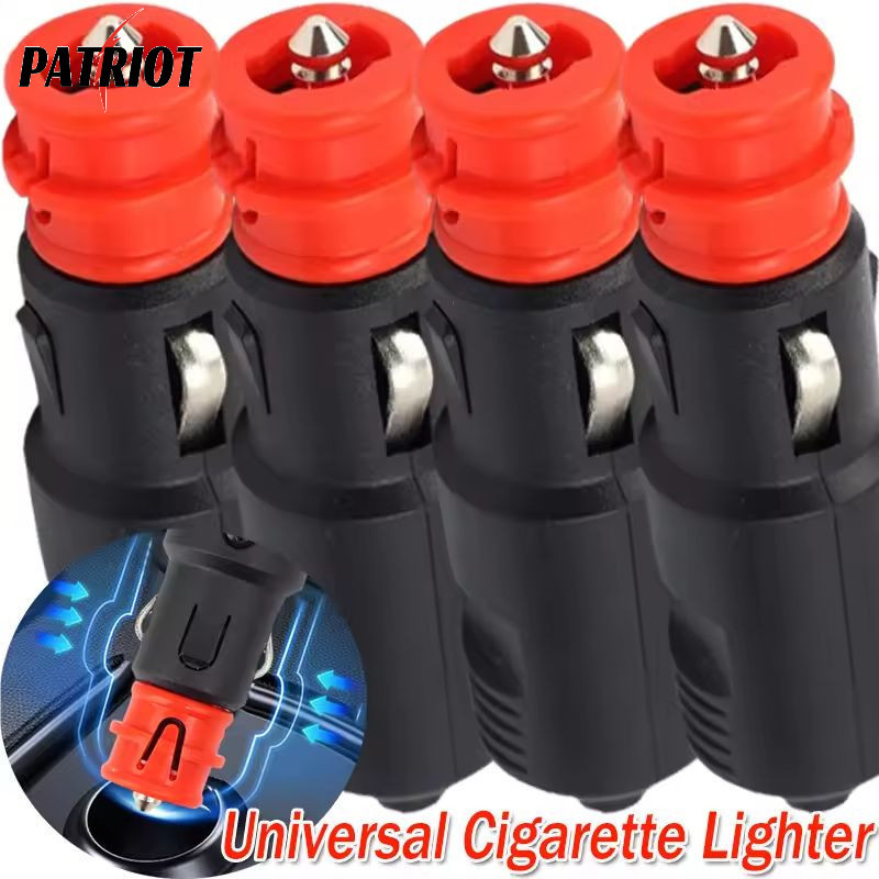 [AUTO & 3C]1/3/5PCS - Universal 12V-24V ปลั๊กที่จุดบุหรี่ในรถยนต์พลาสติก ABS, การออกแบบ 8.5 ซม.ขนาดกะทัดรัดสําหรับอุปกรณ์ชาร์จเข้ากันได้กับยานพาหนะส่วนใหญ่