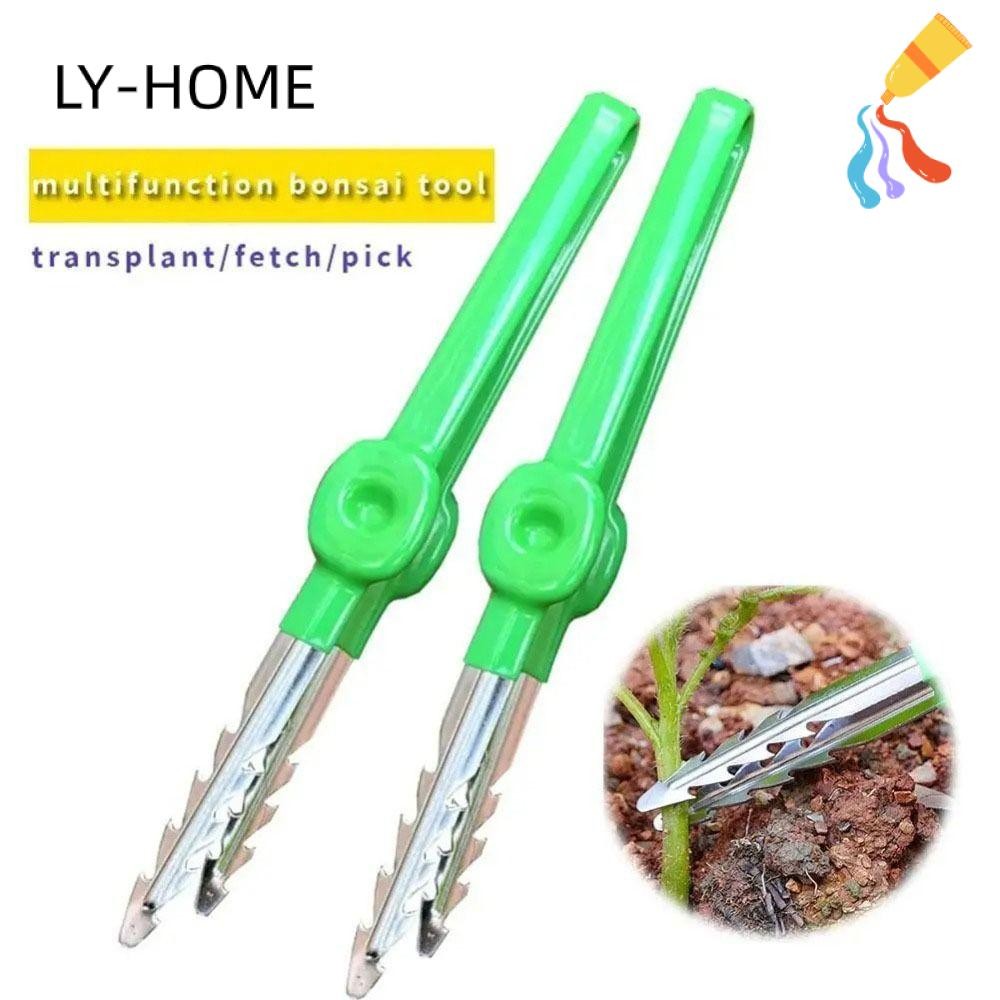 ลี่ แหนบทําสวน,น้ําหนักเบาฉ่ําพืชกําจัดวัชพืชสวนเครื่องมือแหนบ,สวนกลางแจ้งกําจัดวัชพืชคลิปปลูกกระถางปลูกต้นกล้าแหนบ