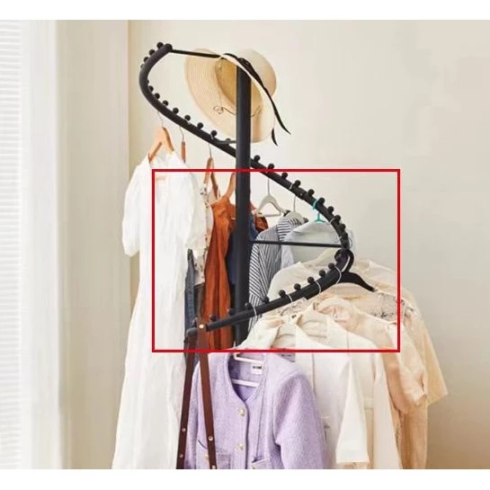 ราวแขวนเสื้อผ้าหลายชั้น ฐานมั่นคง thumbnail 10