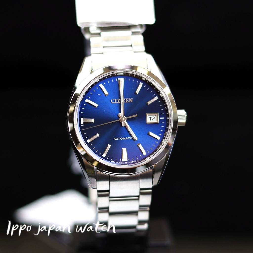 JDM WATCH ★  นาฬิกา CITIZEN Collection NB1050-59L กลไกพร้อมสายสเตนเลสสตีลกระจกแซฟไฟร์คาลิเบอร์ 9011 