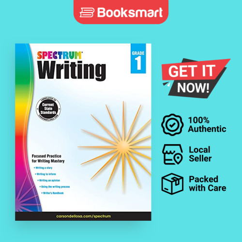 Spectrum Writing ป.1 - ปกอ่อน - อังกฤษ - 9781483811963