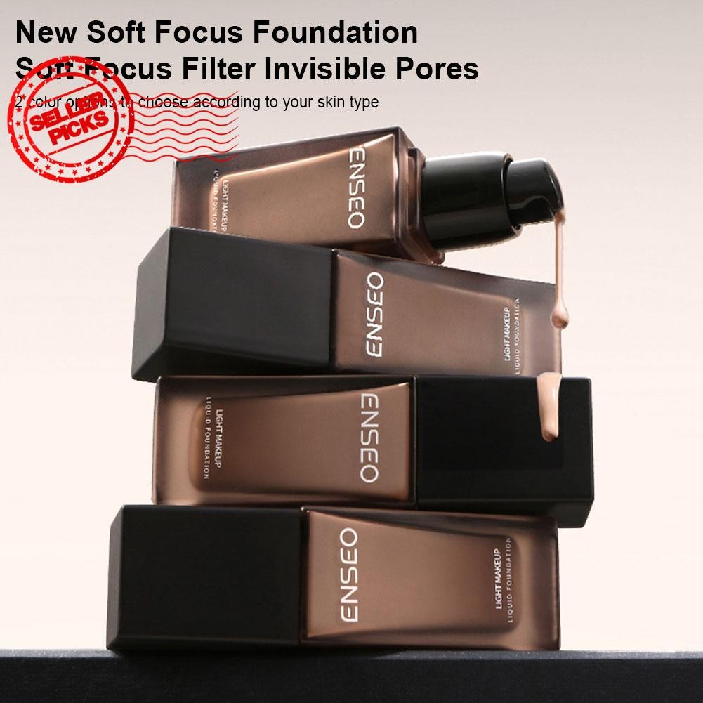 ENSEO Liquid Foundation คอนซีลเลอร์ Full Coverage Moisturizing Foundation 30ml I4Y9
