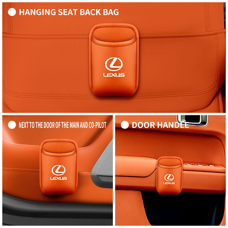 กล่องเก็บของถ้วยน้ําในรถยนต์ Lexus, ชั้นเก็บของร่มด้านหลังที่นั่ง, ที่เก็บของประตูรถยนต์ ES-350 RX300 GS LS IS LX CT ราคา ถูกที่สุด ดีลบีเคเค แกลเลอรีภาพที่ 7