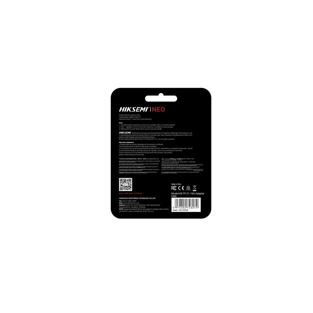 MEMORY CARD HIKSEMI 64GB – 128GB CLASS 10 ประกัน 7 ปี