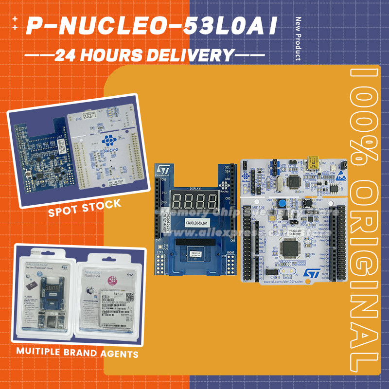 1ชิ้น/ล็อต! P-NUCLEO-53L0A1 VL53L0X STM32 Nucleo-f401re ranging sensor Kit ใหม่