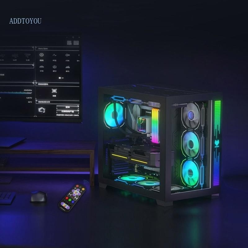 3Ca ARGB PWM Hub พัดลม Hub Splitter PWM ARGB Hub Splitter คอมพิวเตอร์ ARGB Splitter พัดลม Hub สําหรั