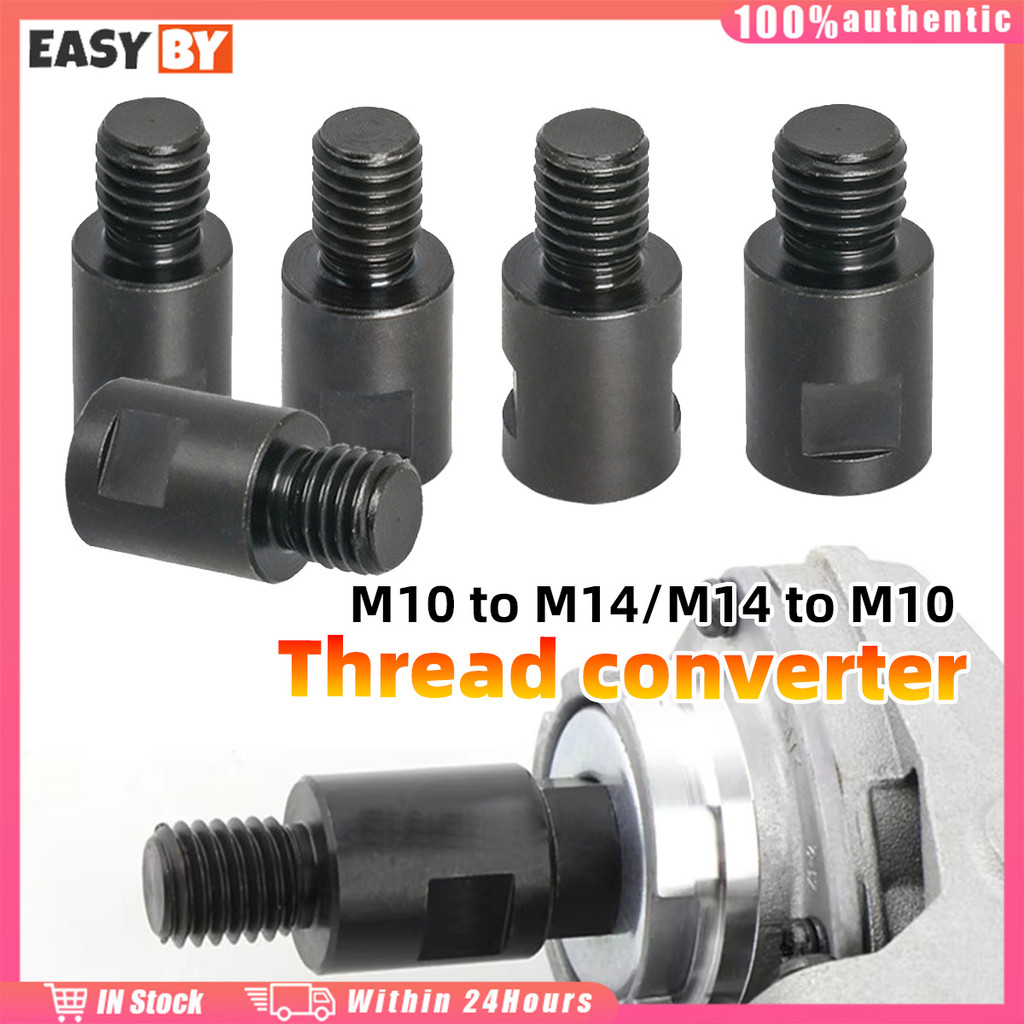 จัดส่งรวดเร็ว ตัวแปลงเครื่องเจียรโลหะ M14 to M10 และ M10to M14 อะแดปเตอร์แปลงมุมเครื่องเจียร