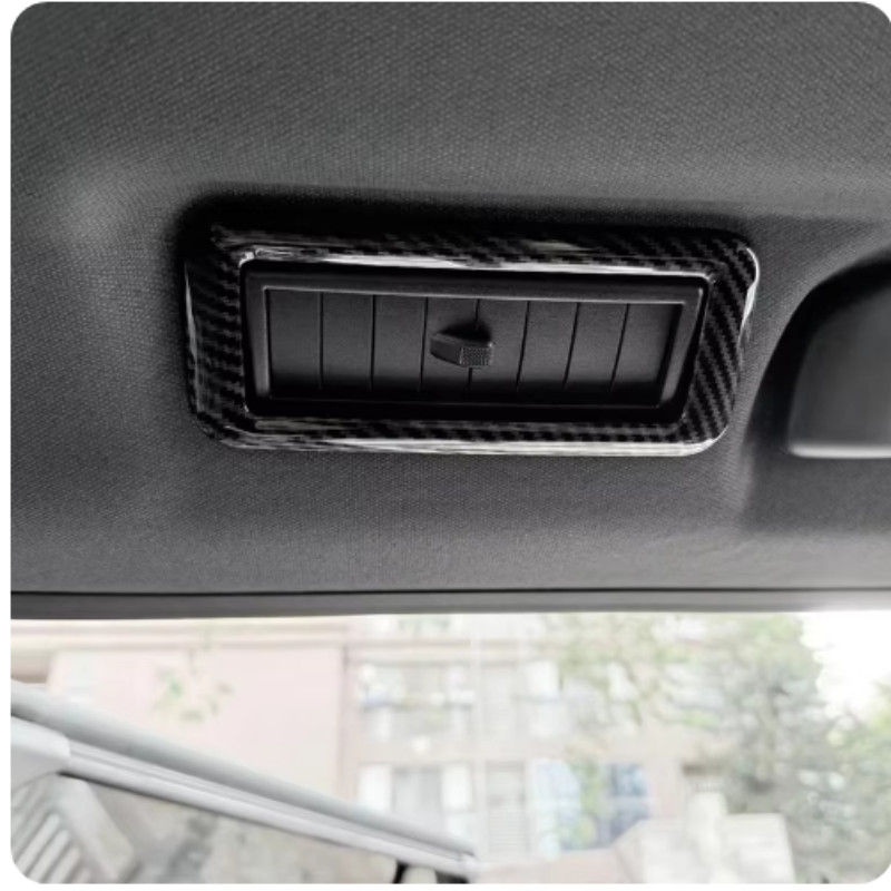 สําหรับ Toyota Prado LC250 FJ250 หลังคารถเครื่องปรับอากาศ Vent ตกแต่งกรอบภายในอัพเกรดอุปกรณ์เสริม